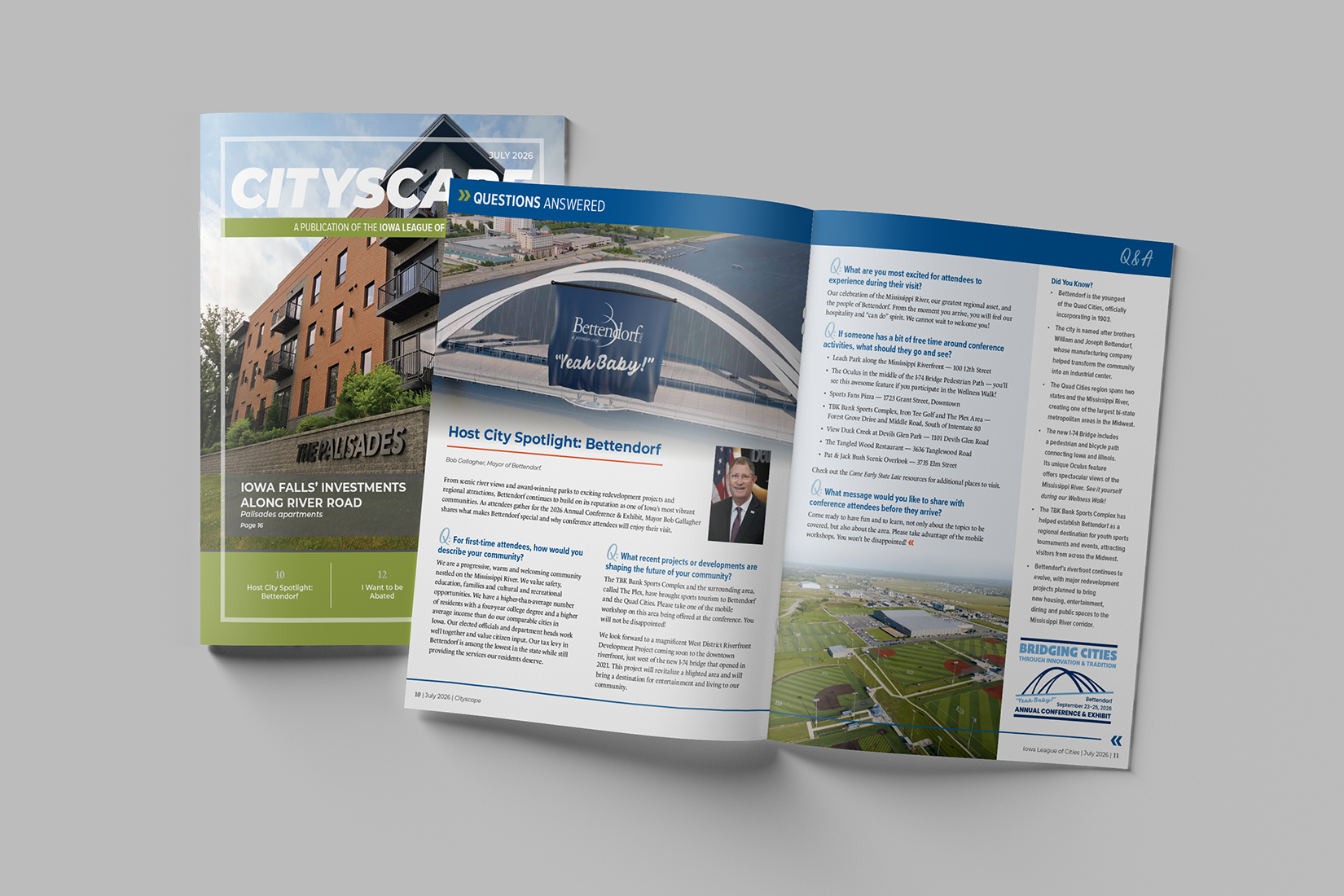 Cityscape Distribution - IOWA League